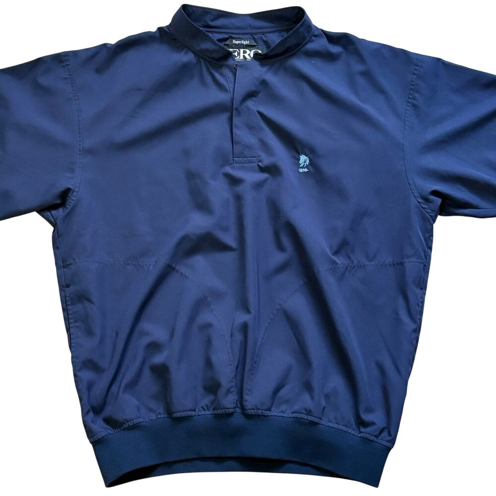 Zero‎ Restriction Outerwear Men Golf Windbreaker Vintage Indian Hill Connecticut